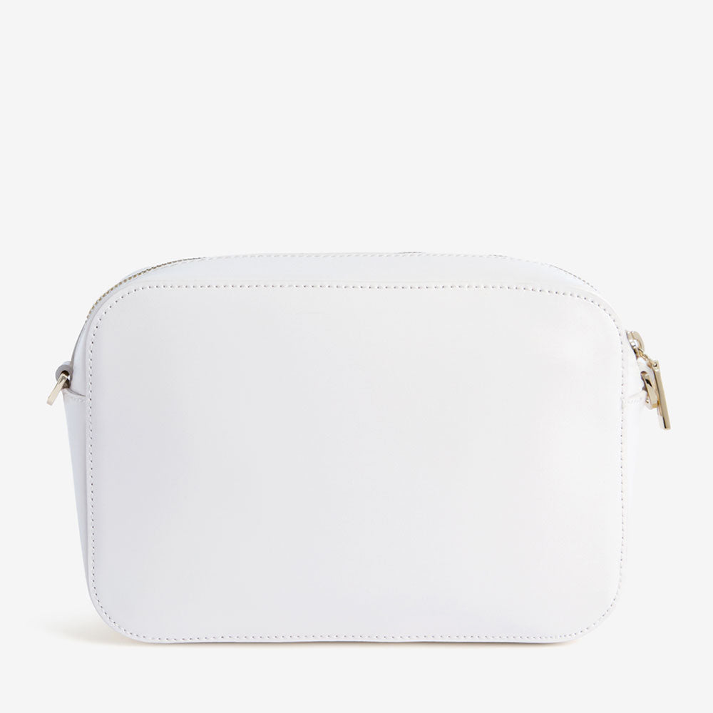 Borsa Donna a Tracolla 1A Classe Alviero Martini linea Summer Paradise in Pelle Bianca LF43