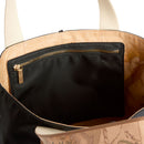 Wendbare Damen-Shopper 1A Classe ALVIERO MARTINI Modell Dual Bag aus schwarzem Stoff und Geo Classic LF57