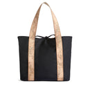 Wendbare Damen-Shopper 1A Classe ALVIERO MARTINI Modell Dual Bag aus schwarzem Stoff und Geo Classic LF57