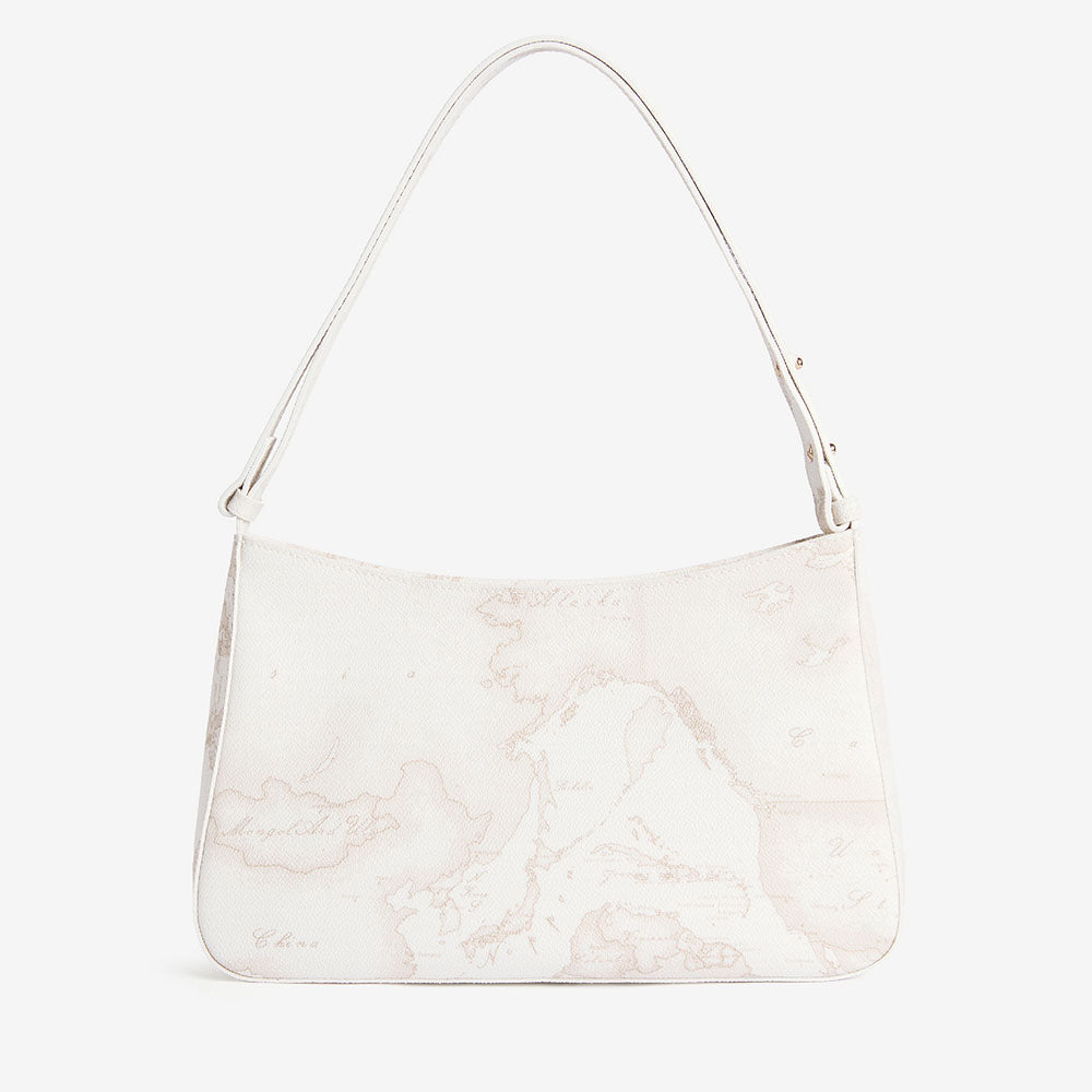 Borsa Sottospalla Donna 1A Classe Alviero Martini linea White Geo Mix Bianca LF61