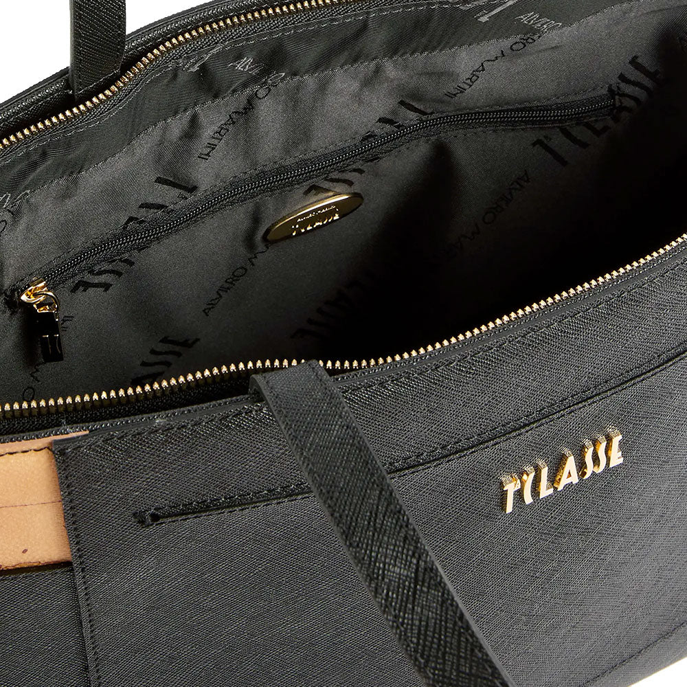 Shopping Bag Grande Donna 1A Classe Alviero Martini linea West City Nero LF72