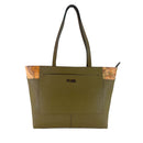 Shopping Bag Grande Donna 1A Classe Alviero Martini linea West City Verde Oliva LF72