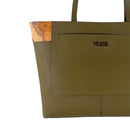 Shopping Bag Grande Donna 1A Classe Alviero Martini linea West City Verde Oliva LF72