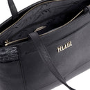 Shopping Bag Media Donna 1A Classe Alviero Martini linea West City Nero e Geo Night LF73