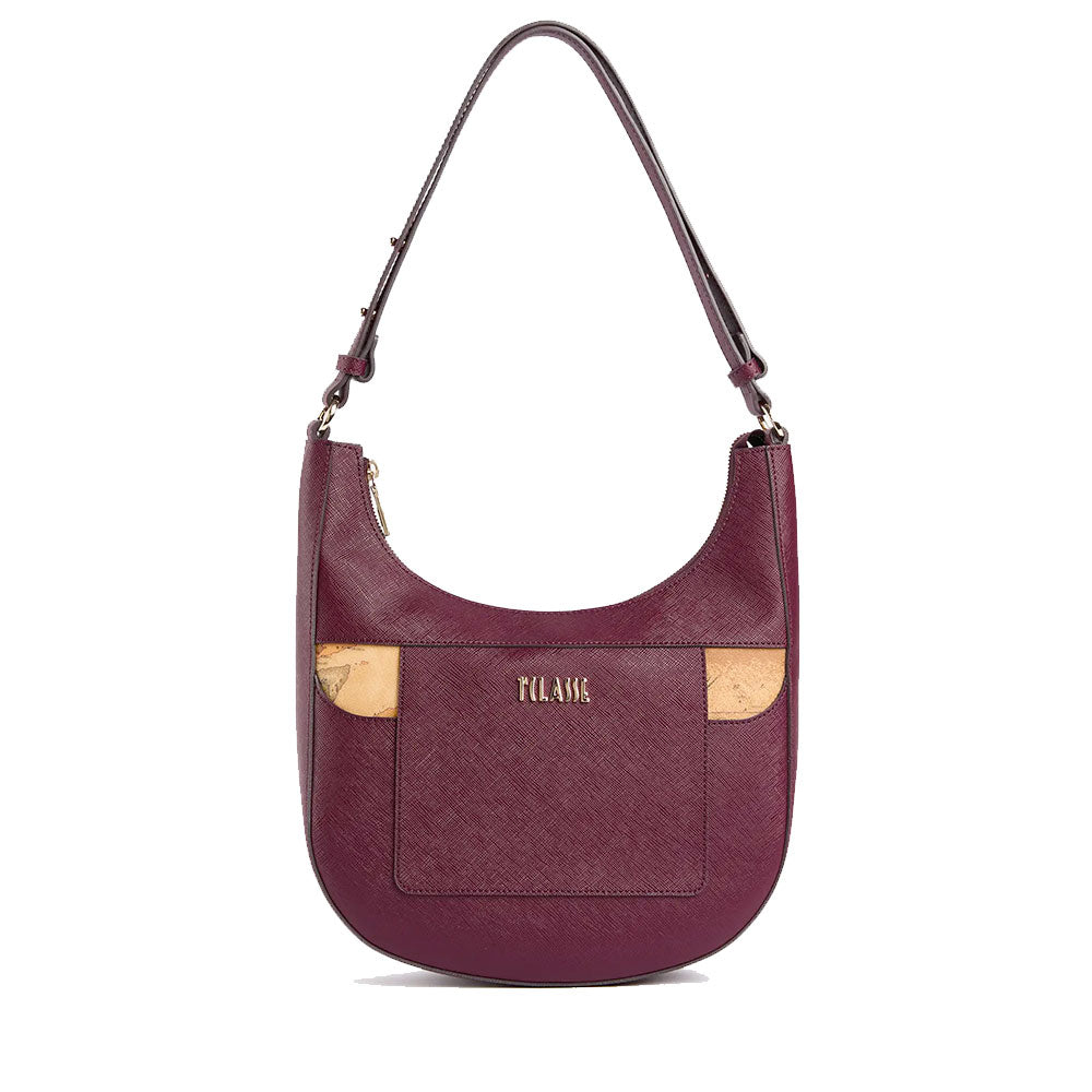 Hobo Bag Donna 1A Classe Alviero Martini linea West City Bordeaux LF75