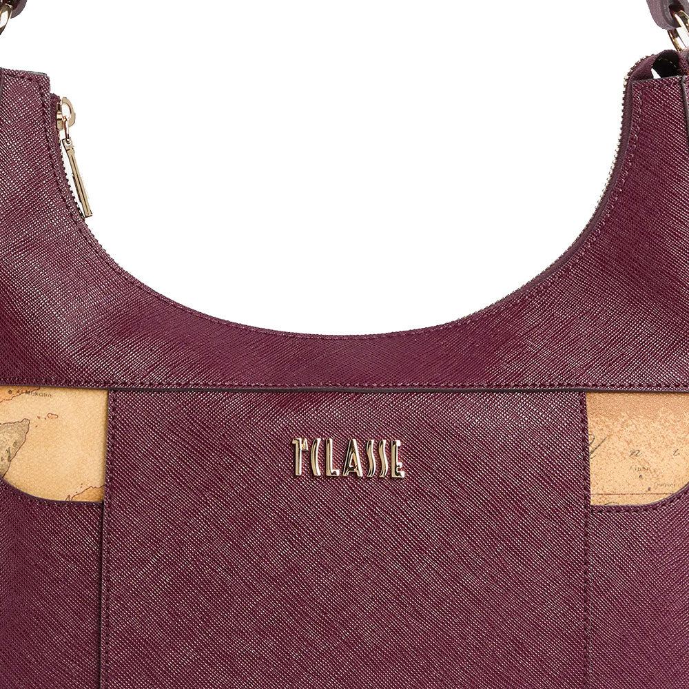 Hobo Bag Donna 1A Classe Alviero Martini linea West City Bordeaux LF75