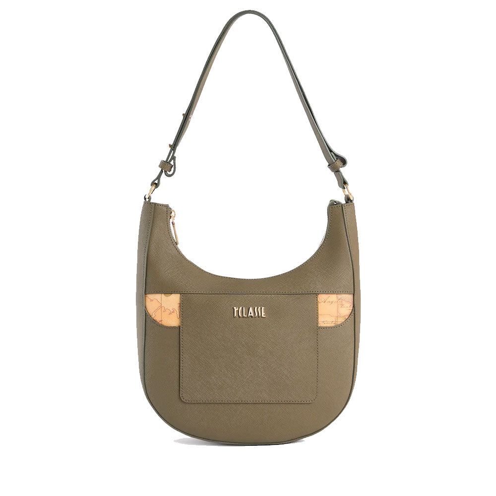 Hobo Bag Donna 1A Classe Alviero Martini linea West City Verde Oliva LF75