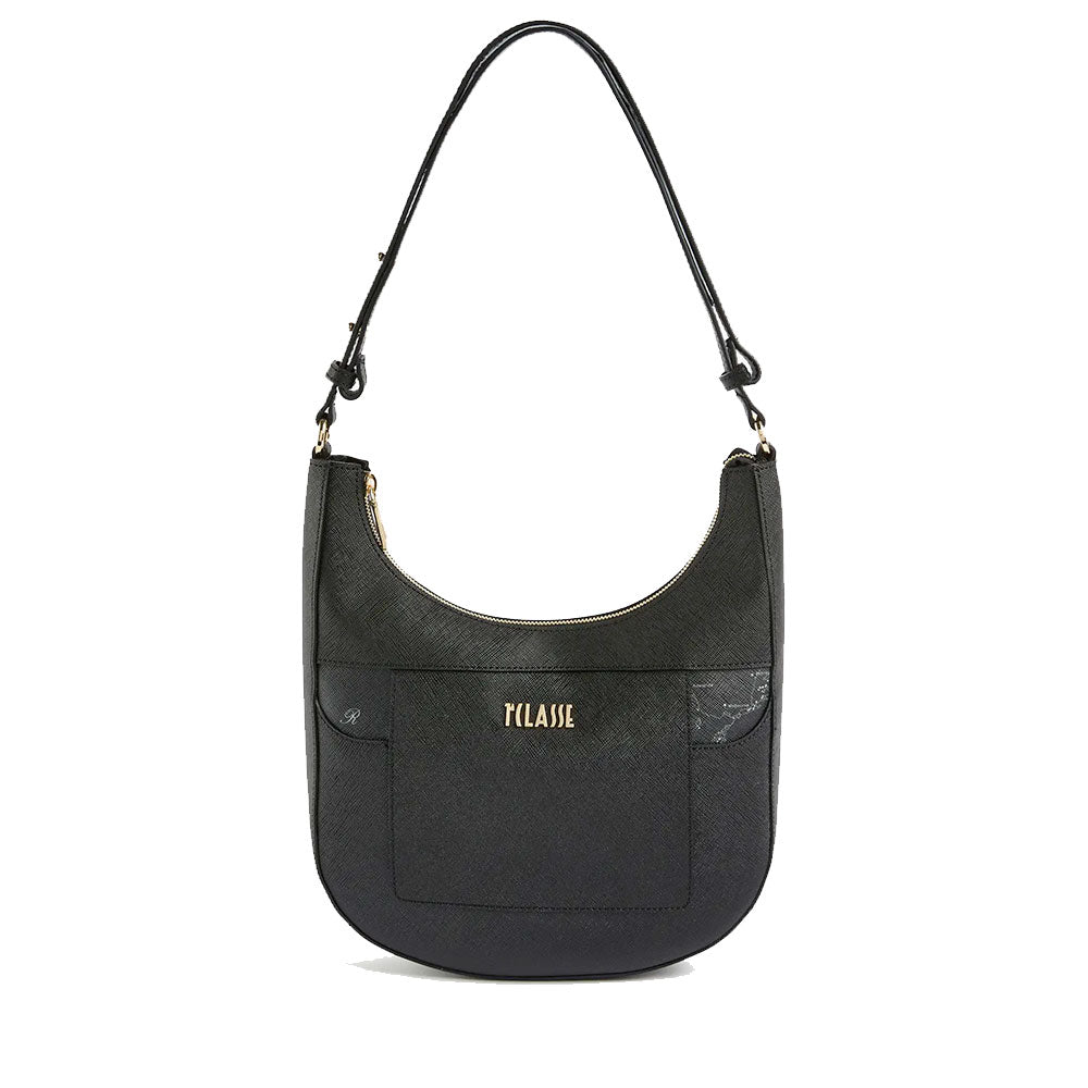 Hobo Bag Donna 1A Classe Alviero Martini linea West City Nero e Geo Night LF75