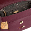 Borsa Donna a Mano con Patta 1A Classe Alviero Martini linea West City Bordeaux LF76