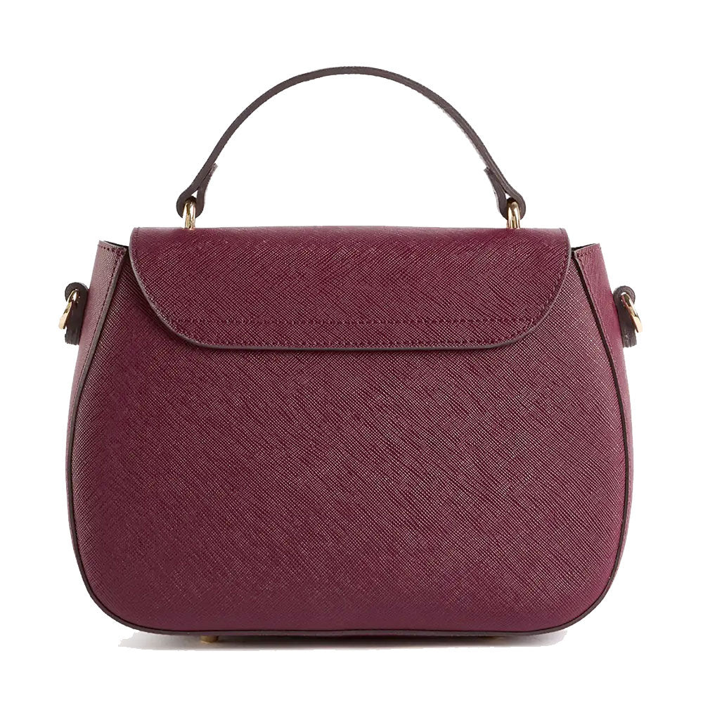 Borsa Donna a Mano con Patta 1A Classe Alviero Martini linea West City Bordeaux LF76