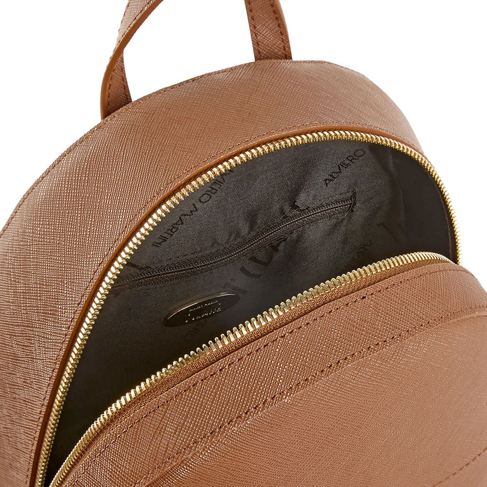 Zaino Donna 1A Classe Alviero Martini linea West City color Castagna LF80