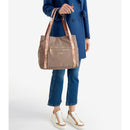 Shopping Bag Donna 1A Classe Alviero Martini linea Whisper Nylon color Roccia LF91
