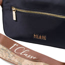 Borsa Donna a Tracolla 1A Classe Alviero Martini linea Whisper Nylon Nero LF93