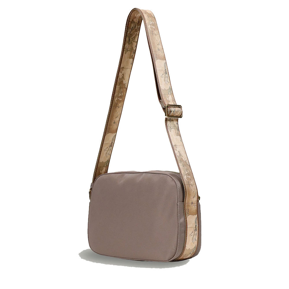 Borsa Donna a Tracolla 1A Classe Alviero Martini linea Whisper Nylon color Roccia LF93