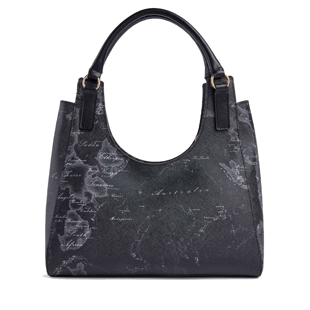 Borsa Donna Sottospalla Hobo 1A Classe Alviero Martini linea Nightfall Geo stampa Geo Night LF97