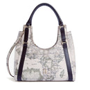 Borsa Donna Sottospalla Hobo 1A Classe Alviero Martini linea Country Geo color Tortora LF97