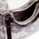 Borsa Donna Sottospalla Hobo 1A Classe Alviero Martini linea Country Geo color Tortora LF97