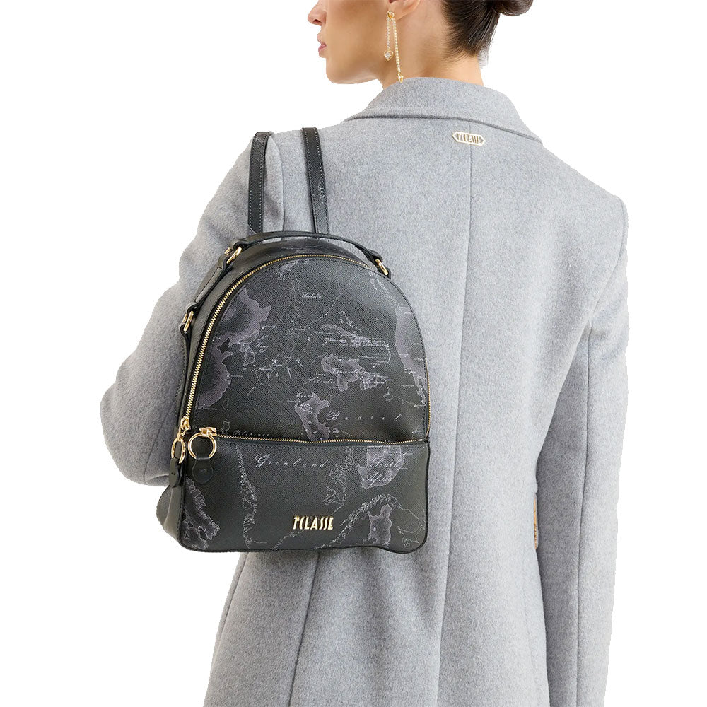 Zaino Donna 1A Classe Alviero Martini linea Nightfall Geo stampa Geo Night LF99