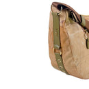 Borsa Donna Mezzaluna Grande 1A Classe Alviero Martini linea Soft Ranch in Tessuto Soft Geo Classic e Verde Oliva LG03