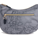 Borsa Donna Mezzaluna Media 1A Classe Alviero Martini linea Soft Ranch in Tessuto Soft Geo Dark LG04