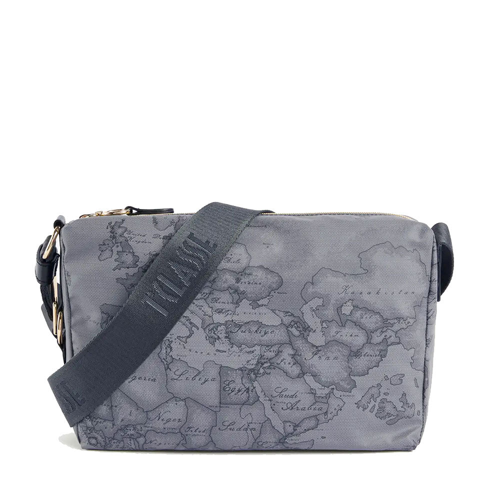 Borsa Donna a Tracolla 1A Classe Alviero Martini linea Soft Ranch in Tessuto Soft Geo Dark LG05