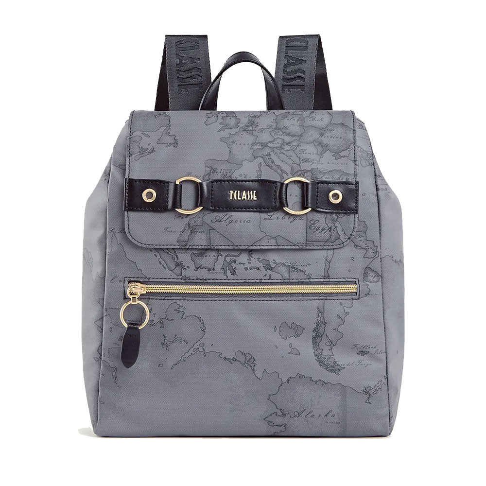 Zaino Donna 1A Classe Alviero Martini linea Soft Ranch in Tessuto Soft Geo Dark LG06