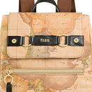 Zaino Donna 1A Classe Alviero Martini linea Soft Ranch in Tessuto Soft Geo Classic e Nero LG06