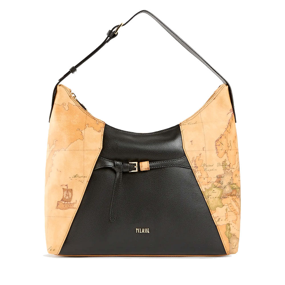 Borsa Donna Sottospalla Hobo 1A Classe Alviero Martini linea Geo Saloon Geo Classic e Nero LG09