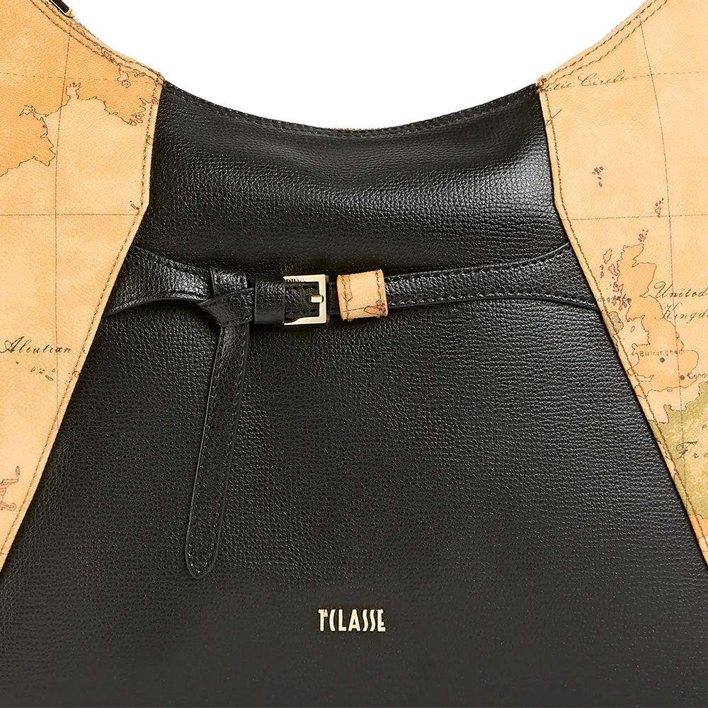 Borsa Donna Sottospalla Hobo 1A Classe Alviero Martini linea Geo Saloon Geo Classic e Nero LG09