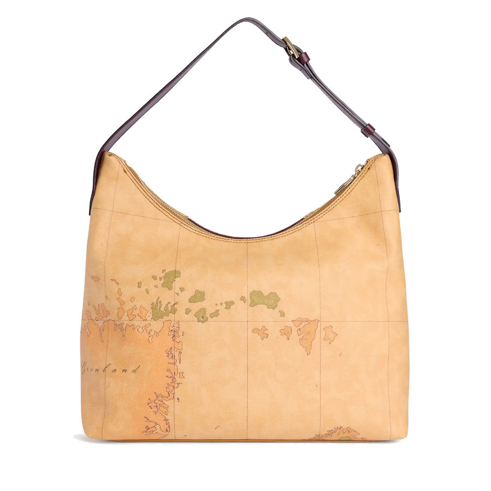 Borsa Donna Sottospalla Hobo 1A Classe Alviero Martini linea Geo Saloon Geo Classic e Bordeaux LG09