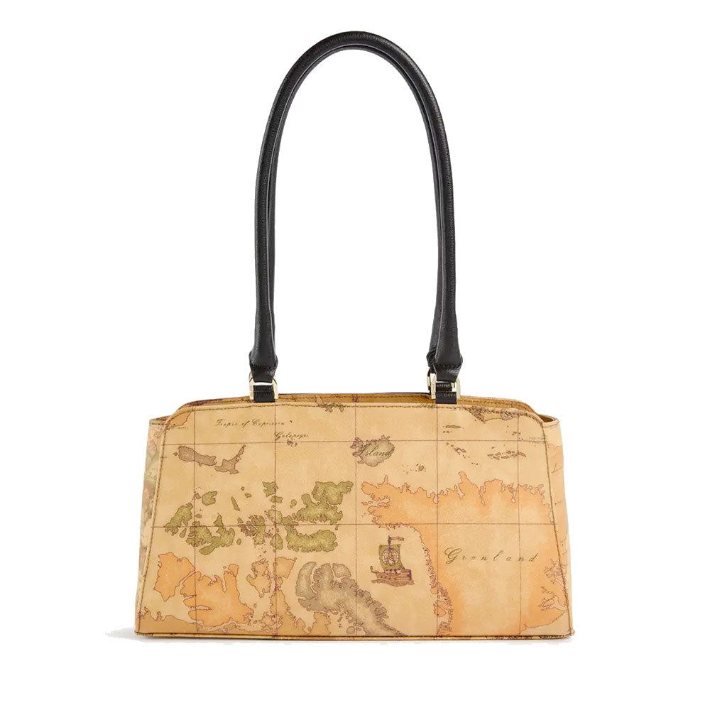 Borsa Donna Sottospalla 1A Classe Alviero Martini linea Geo Saloon Geo Classic e Nero LG10