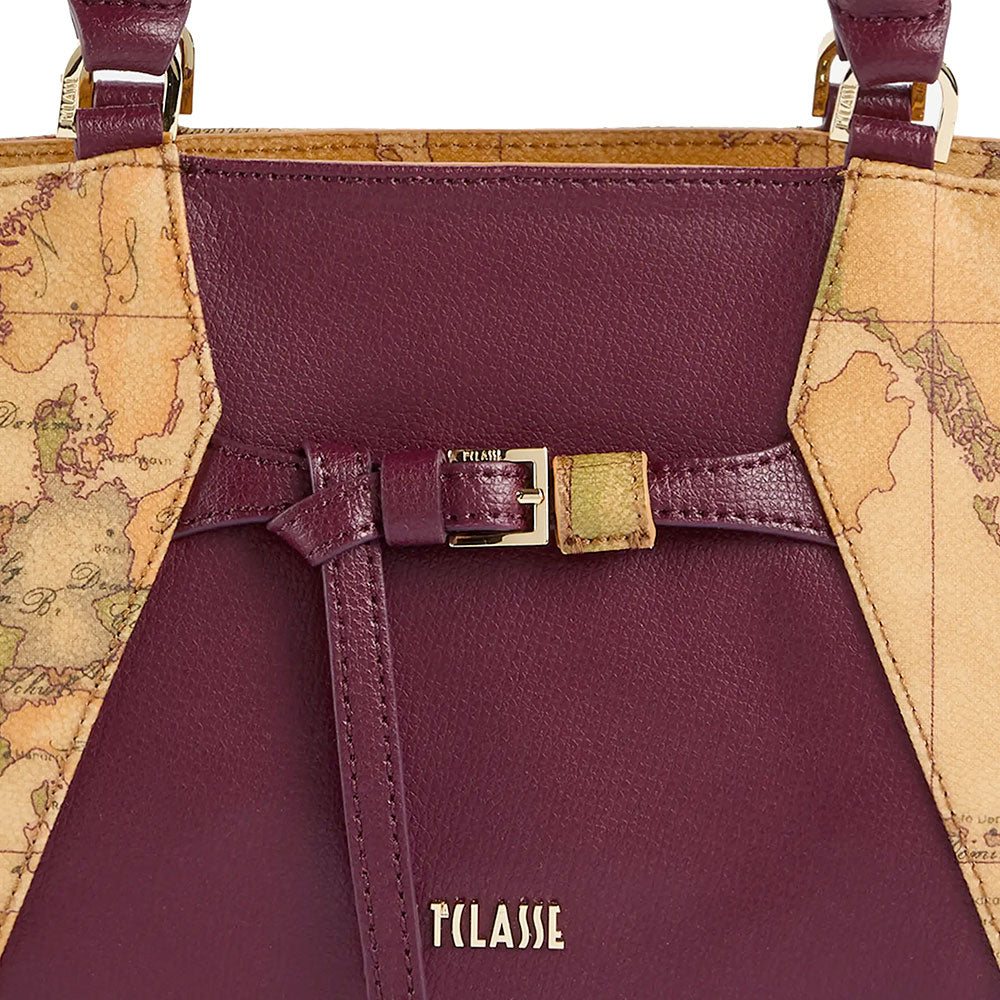 Borsa Donna Sottospalla 1A Classe Alviero Martini linea Geo Saloon Geo Classic e Bordeaux LG10