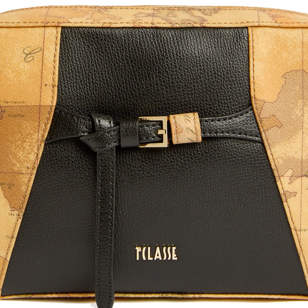 Borsa Donna a Tracolla 1A Classe Alviero Martini linea Geo Saloon Geo Classic e Nero LG11