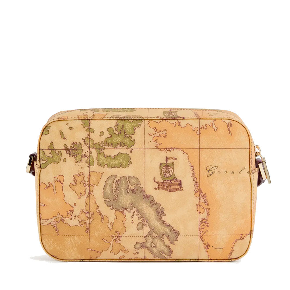 Borsa Donna a Tracolla 1A Classe Alviero Martini linea Geo Saloon Geo Classic e Bordeaux LG11