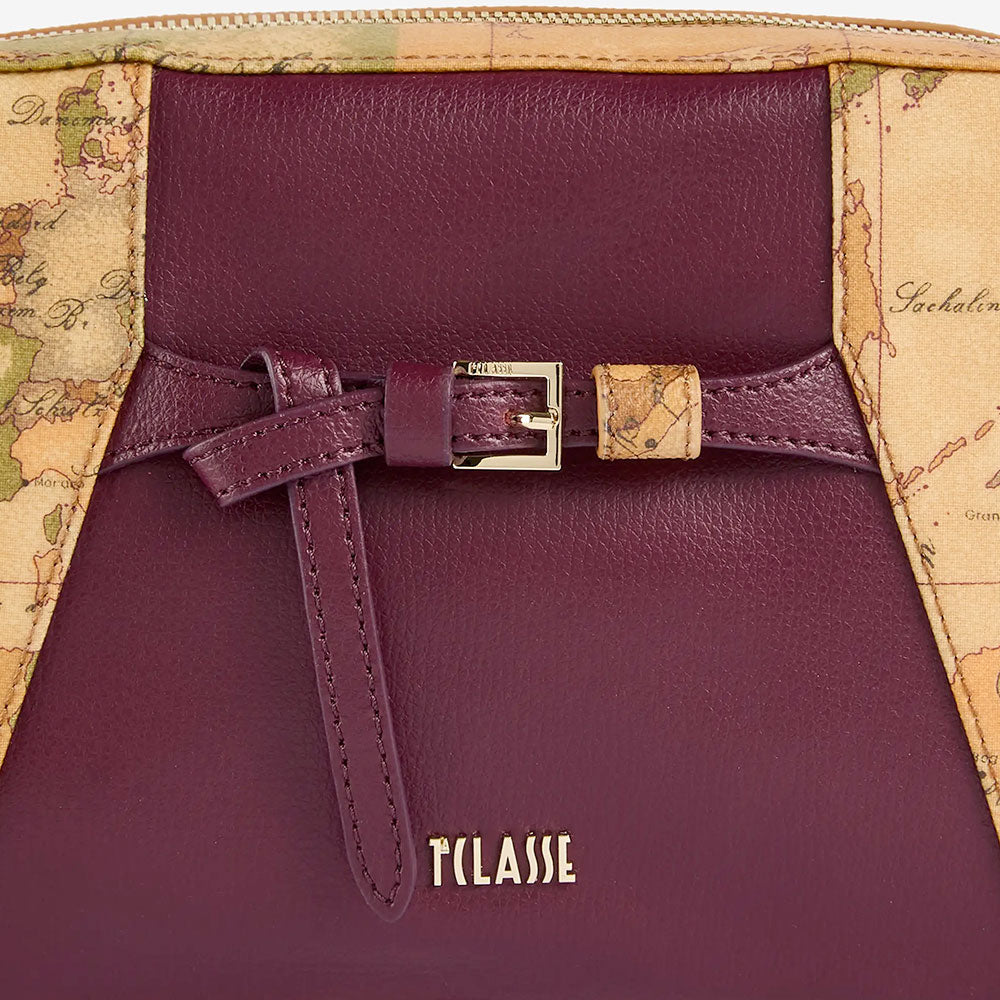 Borsa Donna a Tracolla 1A Classe Alviero Martini linea Geo Saloon Geo Classic e Bordeaux LG11
