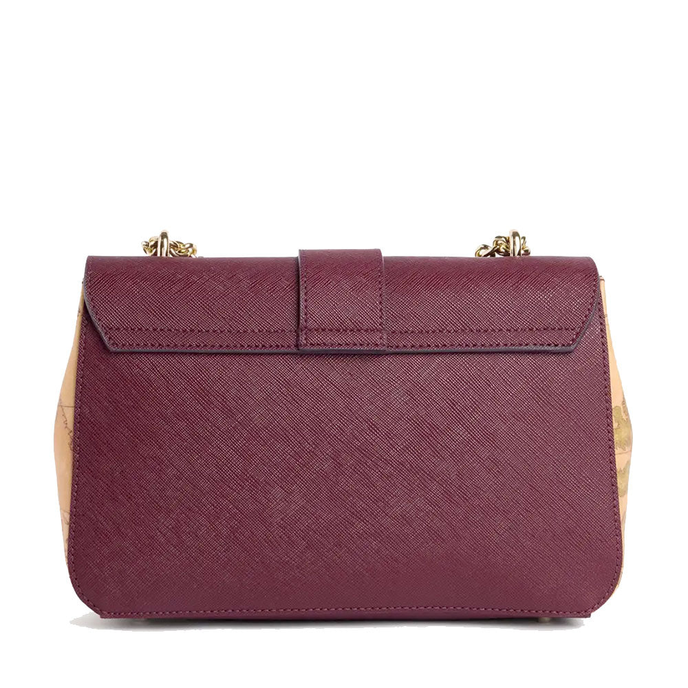 Borsa Donna a Tracolla 1A Classe Alviero Martini linea Western Love Bag Burgundy LG33