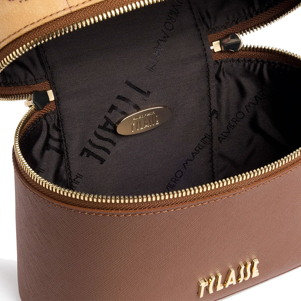 Mini Bag Donna a Tracolla 1A Classe Alviero Martini linea Treasure Bag Marrone LG36