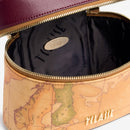 Mini Bag Donna a Tracolla 1A Classe Alviero Martini linea Treasure Bag Geo Classic e Bordeaux LG36