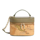 Mini Bag Donna a Tracolla 1A Classe Alviero Martini linea Treasure Bag Geo Classic e Verde Oliva LG36