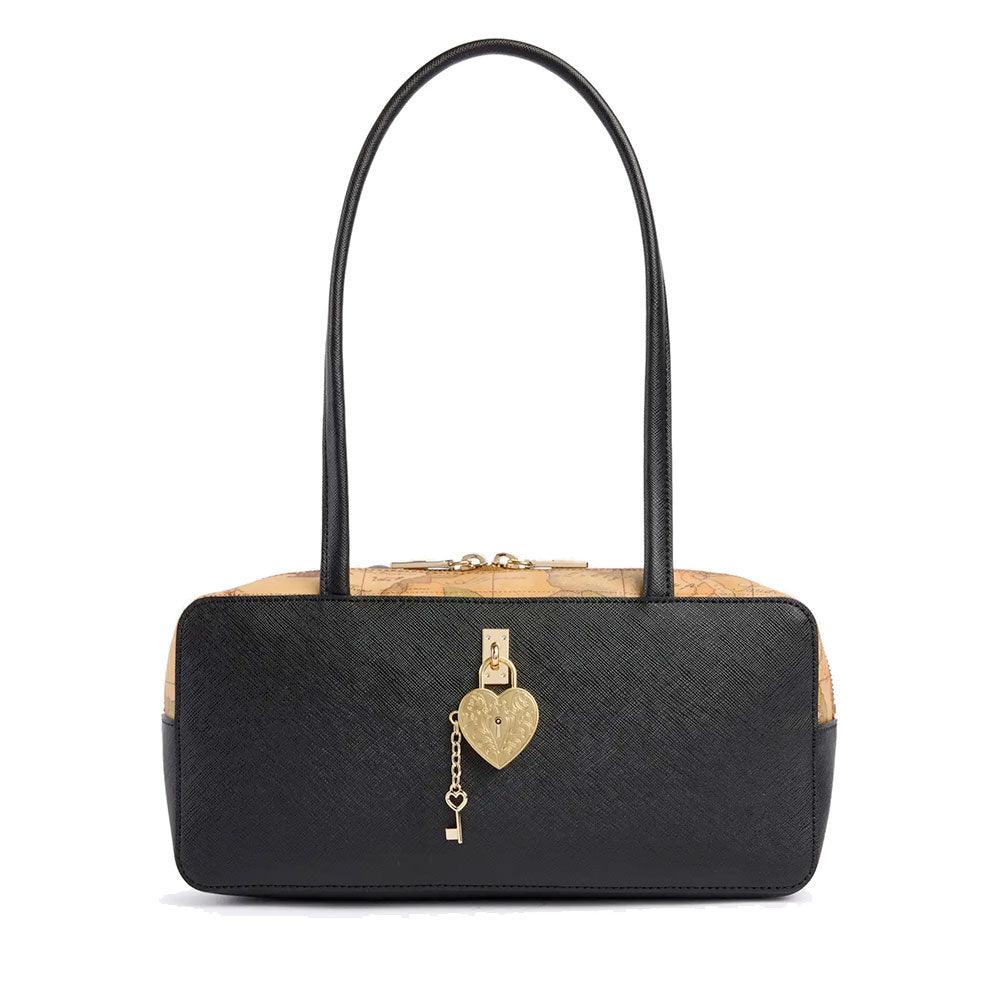 Borsa Donna Sottospalla 1A Classe Alviero Martini linea Love Charm Bag Nero LG37