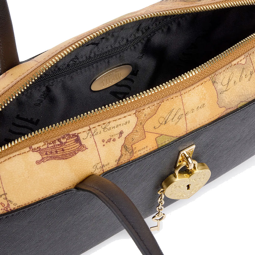 Borsa Donna Sottospalla 1A Classe Alviero Martini linea Love Charm Bag Nero LG37