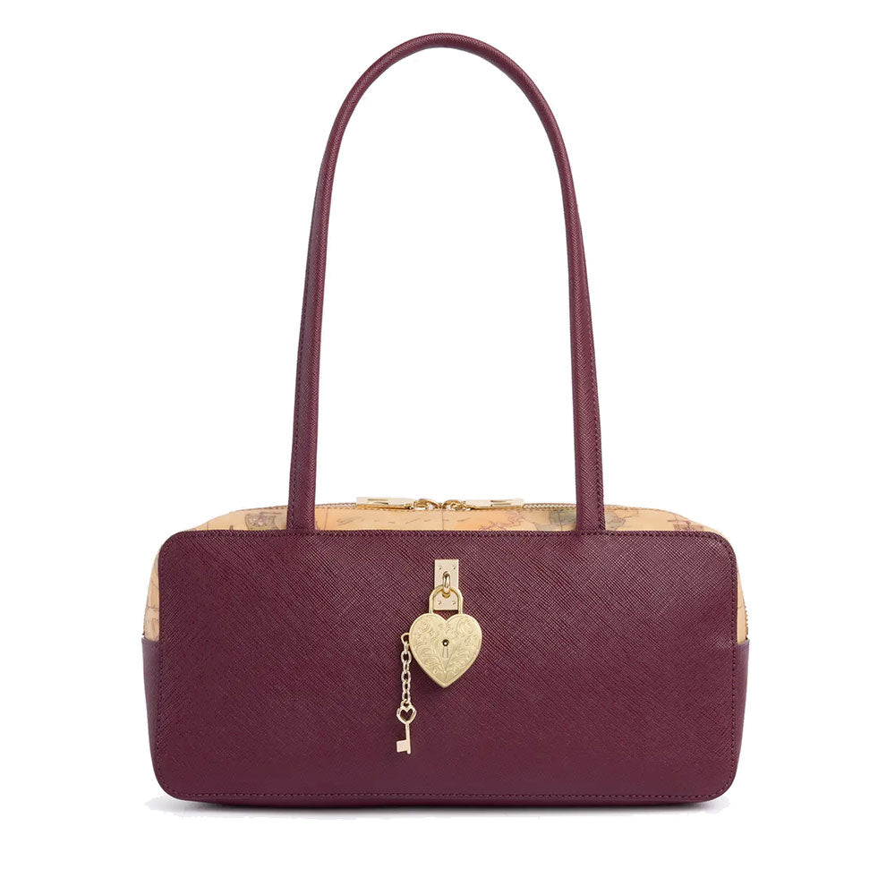 Borsa Donna Sottospalla 1A Classe Alviero Martini linea Love Charm Bag Bordeaux LG37