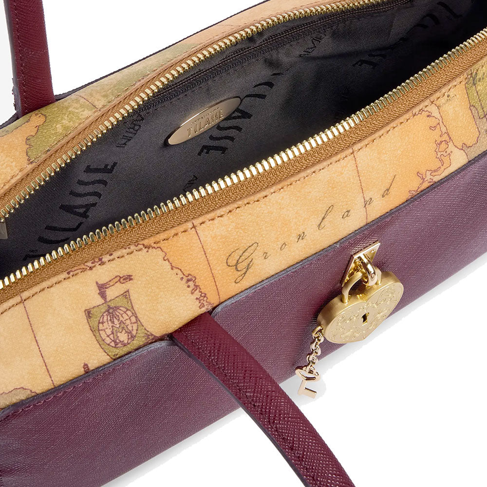 Borsa Donna Sottospalla 1A Classe Alviero Martini linea Love Charm Bag Bordeaux LG37