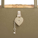Borsa Donna Sottospalla 1A Classe Alviero Martini linea Love Charm Bag Verde Oliva LG37