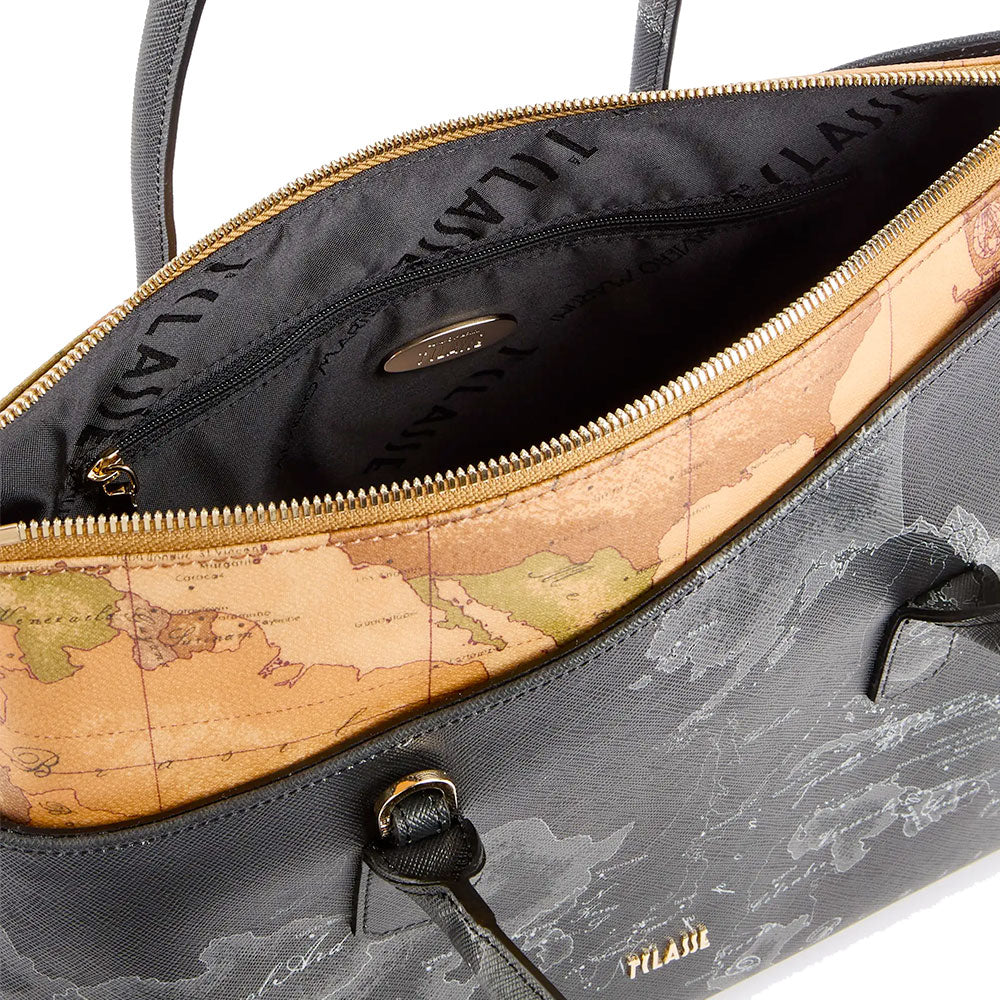 Borsa Donna a Mano 1A Classe Alviero Martini linea Geo Mix stampa Geo Night e Geo Classic LG80