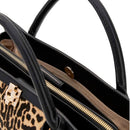 Borsa Donna a Mano GUESS Linea Audrey Fantasia Leopard