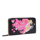 BRACCIALINI Damen-Geldbörse mit Rundum-Reißverschluss, Aufdruck „Lola Bunny“ und „Looney Tunes Amy Line“