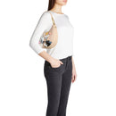 BRACCIALINI Damen Hobo Bag Cartoline LT Linie Puder Lola Bunny Print