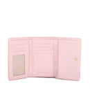 BRACCIALINI Damen-Geldbörse, mittelgroß, mit Knopf, Cartoline LT Pink, Tweety-Print