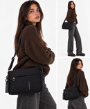 Borsa Donna a Tracolla Media MANDARINA DUCK linea MD20 in Tessuto Nero
